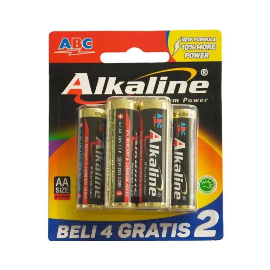 Baterai Alkaline AA 