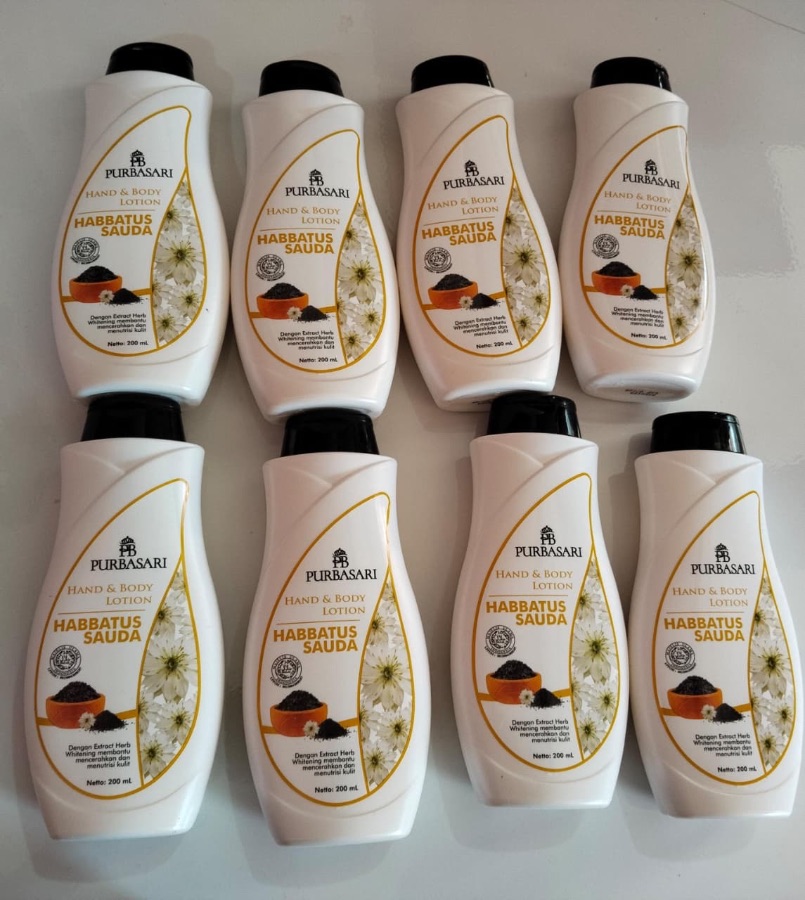 Purbasari Habbatusauda Body lotion 200ml