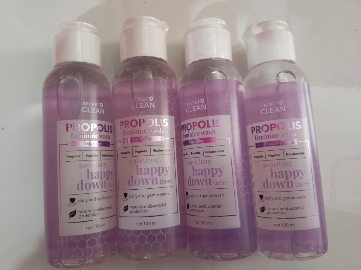 Propolis heppy down there 