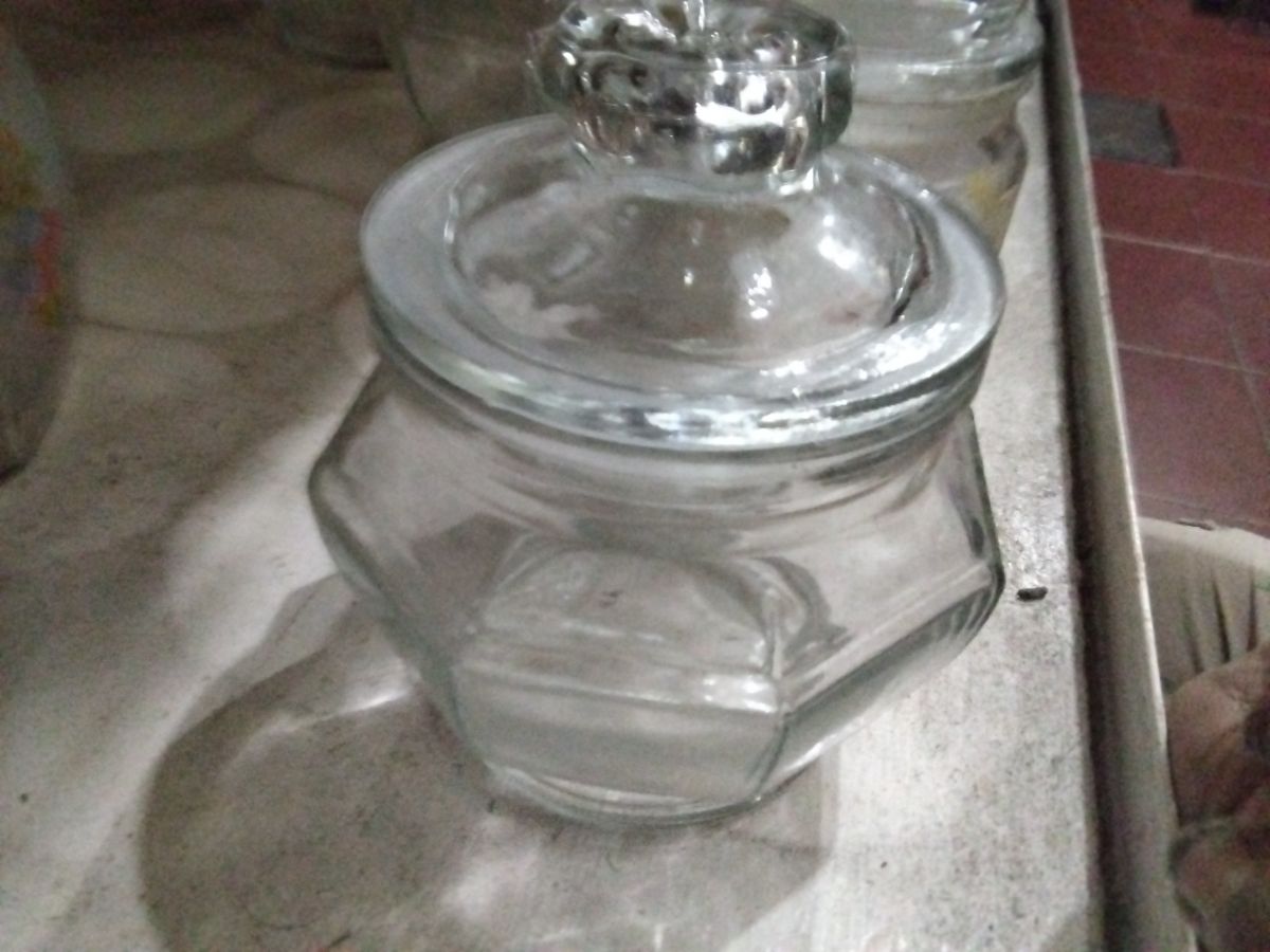 Toples kaca kig mahkota kecil 11