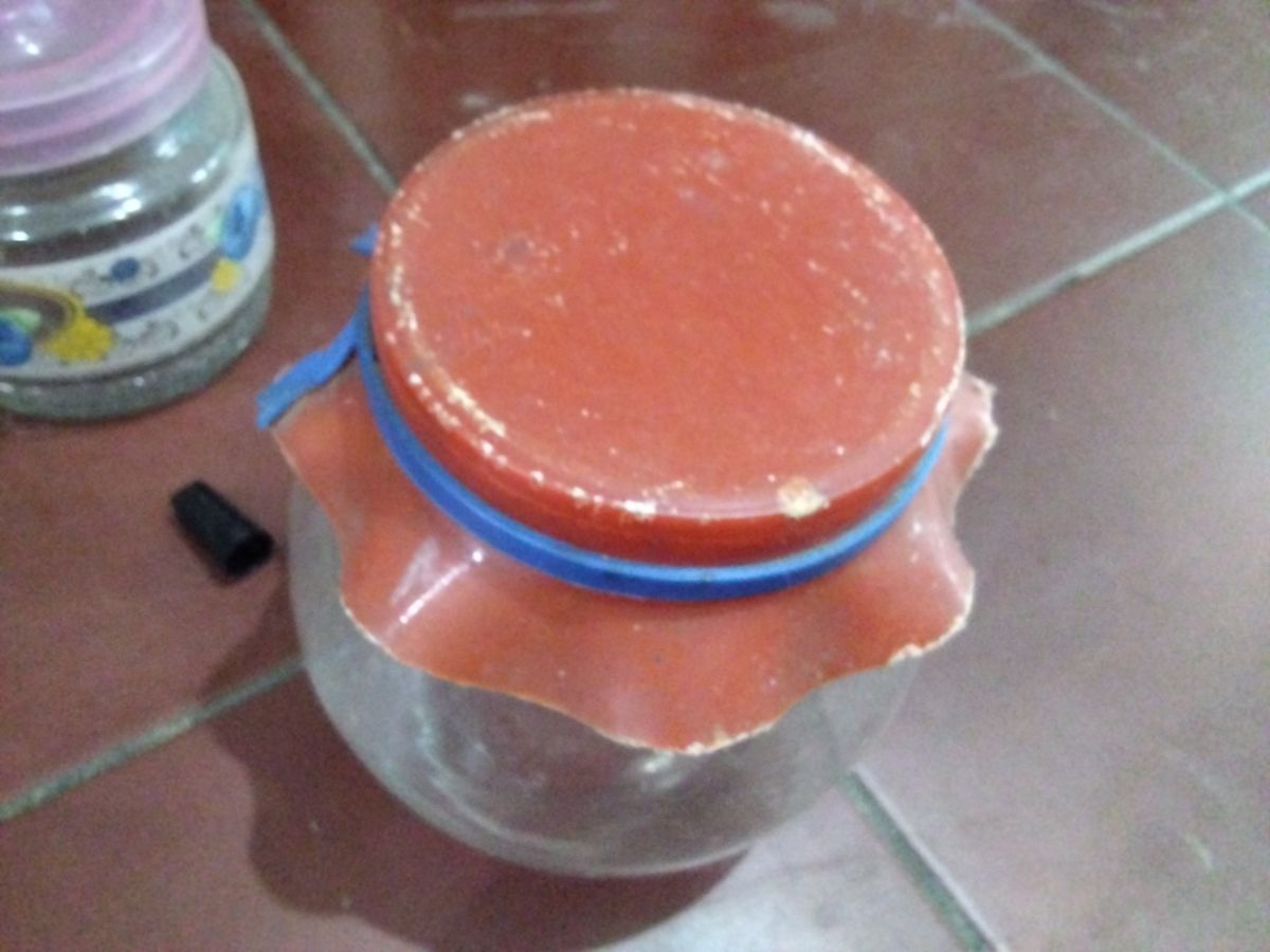 Toples kaca Kig polos 8