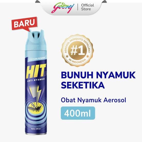 Hit Aer Cotton Powder 400ml