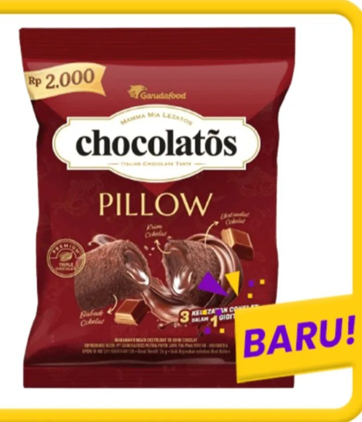Chocolatos Pillow Chocolate 24gr