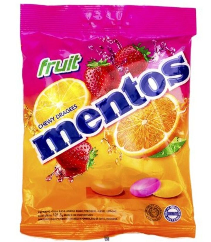 Mentos 40x50x2,7gr Buah ID GT