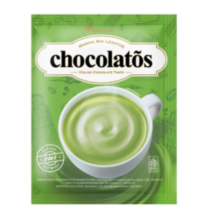 Chocolatos Drink Matcha 24gr