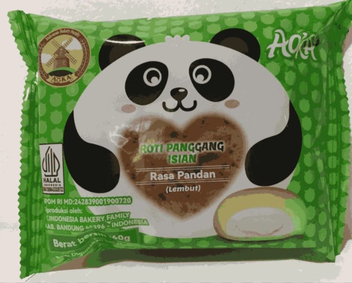 Roti Panda Aoka Pandan