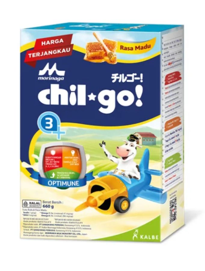 CHIL GO PWDR 3+ MADU 2x330Gr