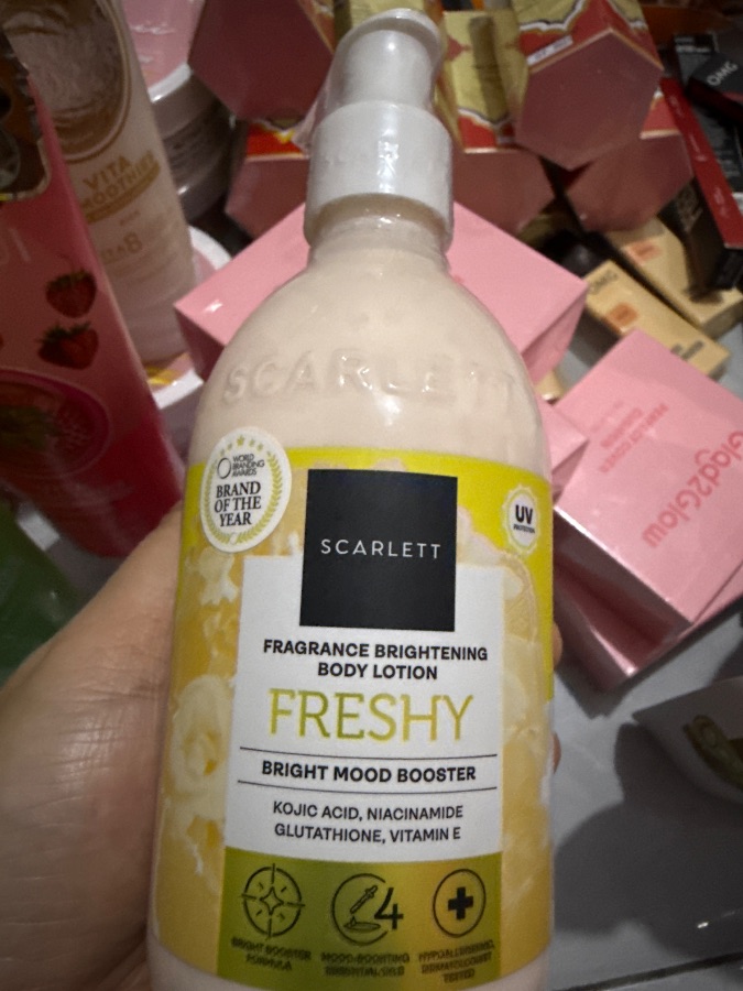 Scarlett body lotion freshy 