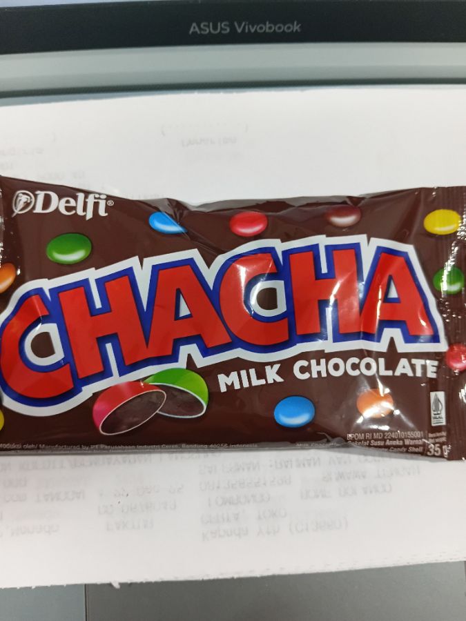 CHA CHA MILK CHOCOLATE 8x15x35gr