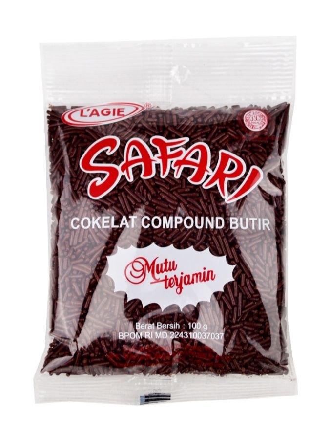 SAFARI BUTIR COKLAT 1/4/30/100GR