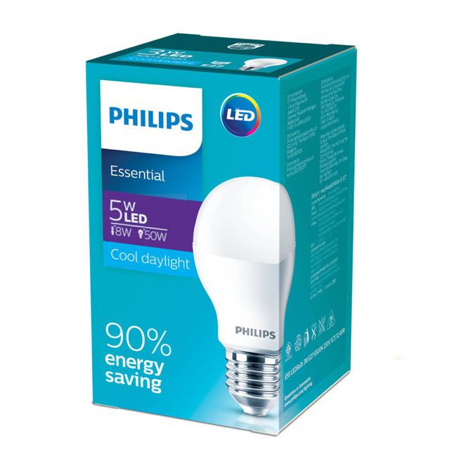 PHILIPS LED BIRU 5 WATT