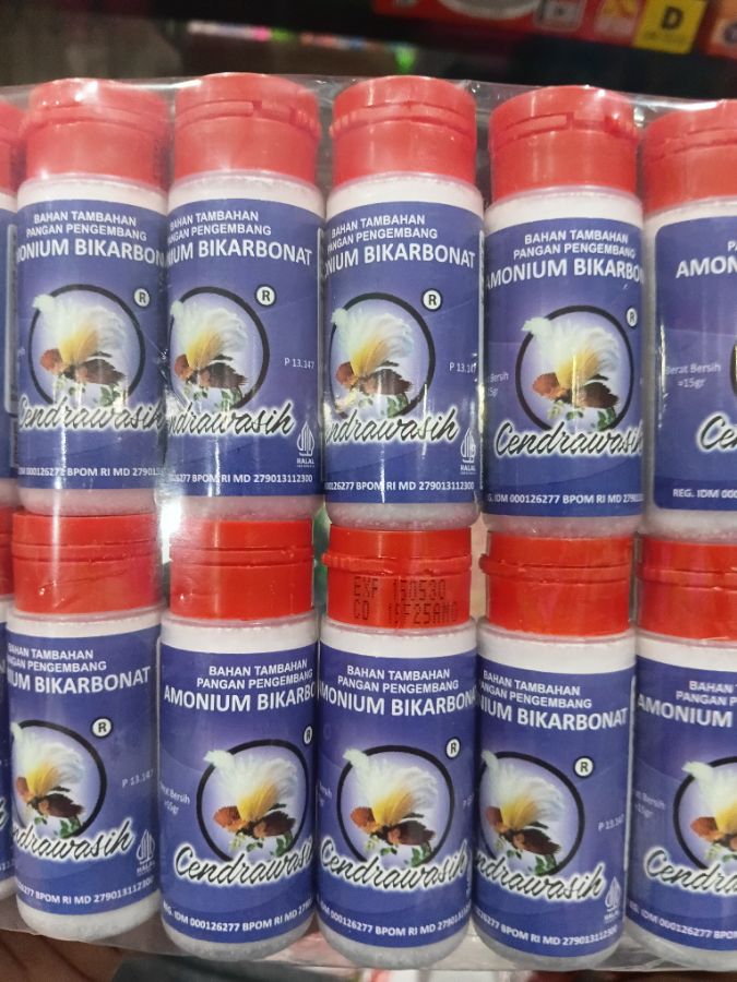 Amonium Bikarbonasi Cendrawasih 15gr