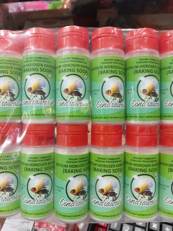Baking Soda Hijau Cendrawasih 25gr