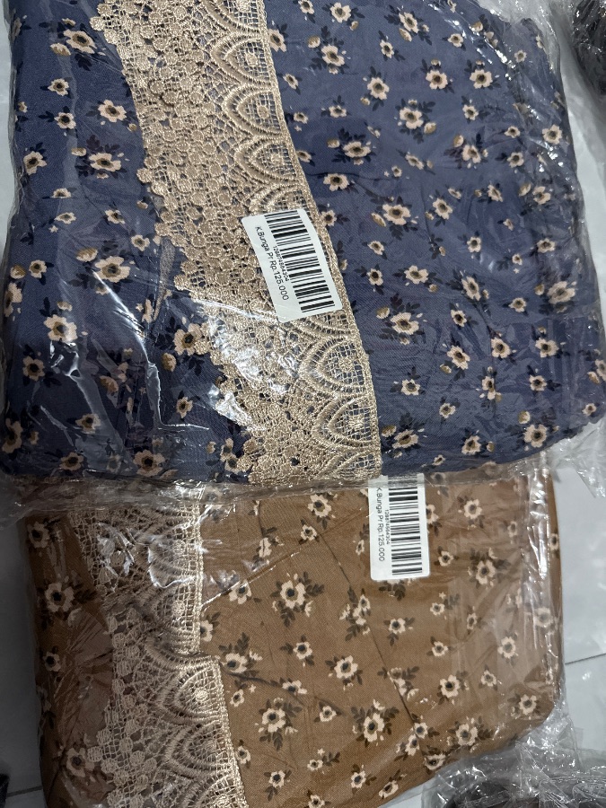 Mukena Bunga premium 