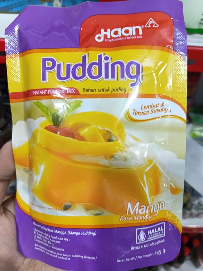 Haan Pudding Mango 145gr