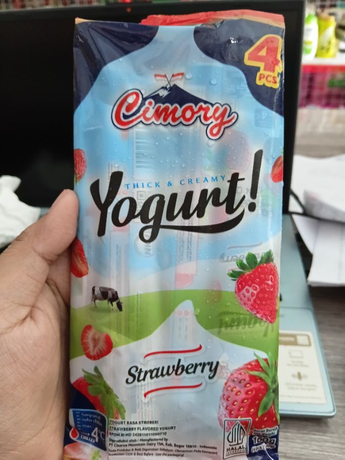 Cimory Stick Strawberry 160gr