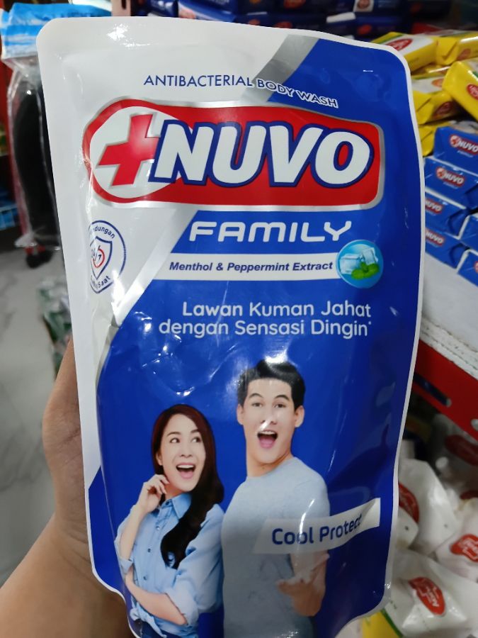 Nuvo F Body Wash Cool Pouch 400ml