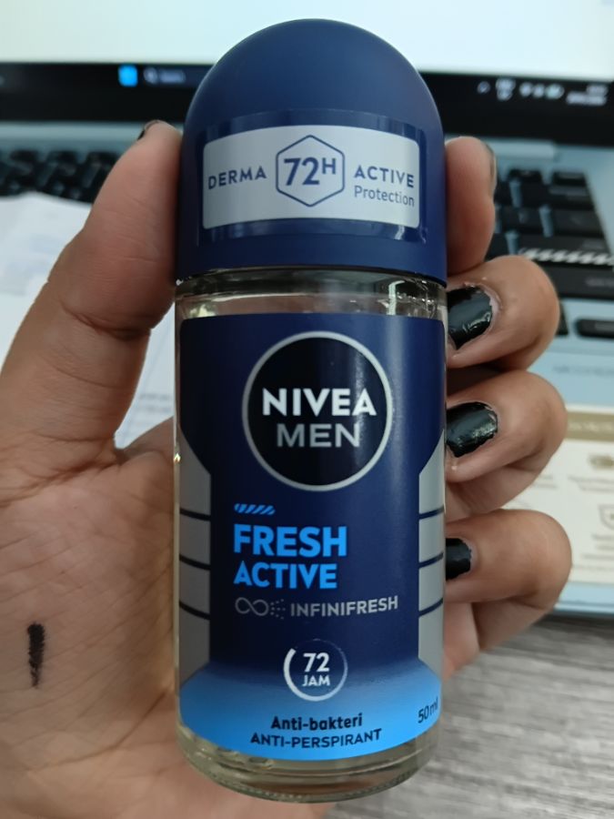 NIVEA MEN RESH ACTIVE ROLL ON 50ML