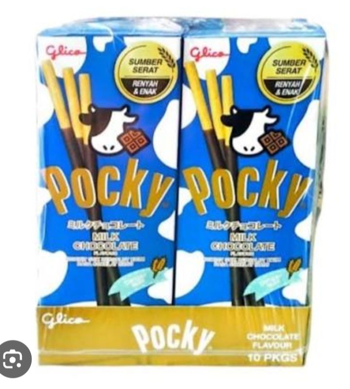 POCKY MILK CHOCOLATE BISCUIT 21GR