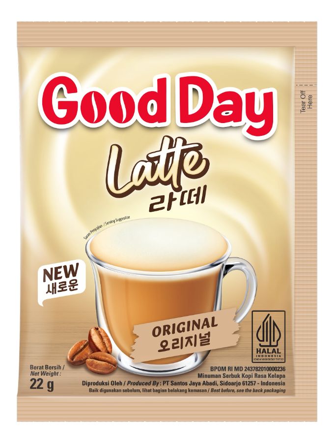 GOOD DAY LATTE ORIGINAL 22GR