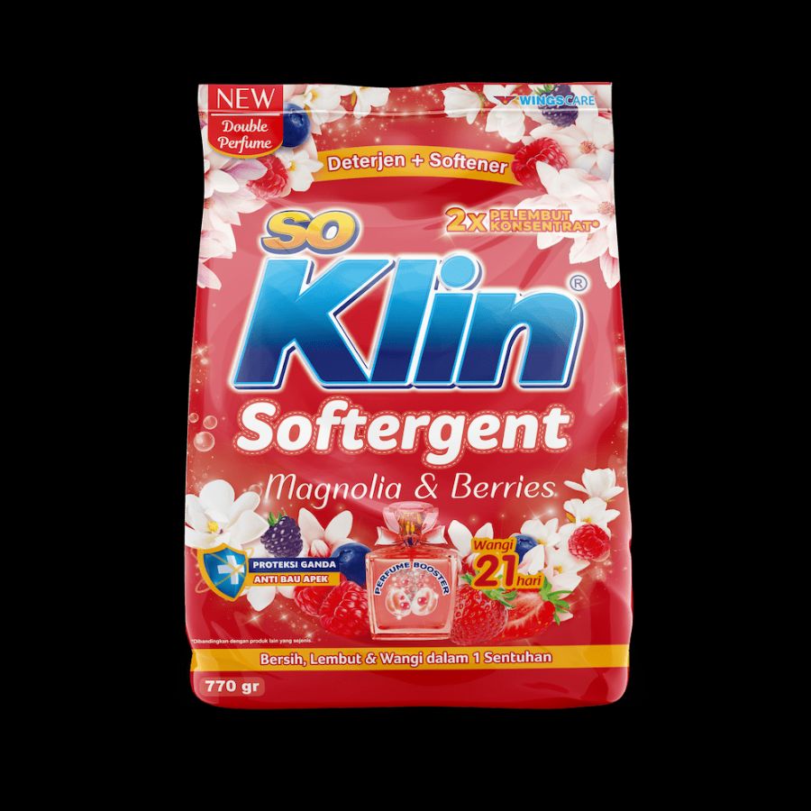 SO KLIN SOFTERGENT 225GR MAGNOLIA & BERRIES 
