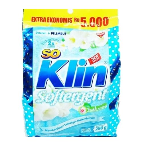 SO KLIN SOFTERGENT 225GR VELVET ORCHID