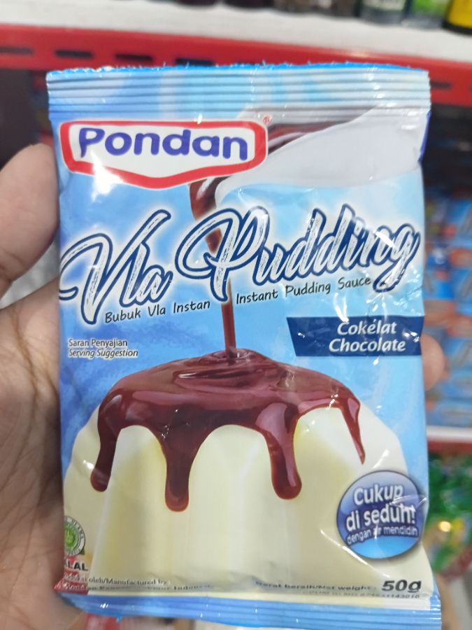 VLA PUDING COKLAT 50GR