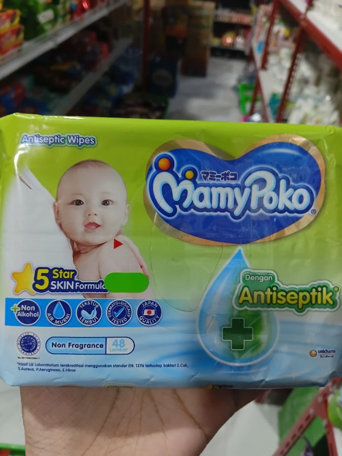 TISU MAMYPOKO WIPES ANTISEPTIK
