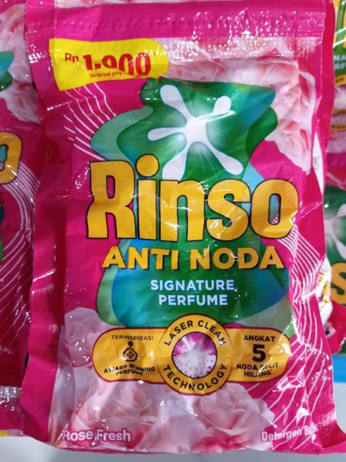 RINSO ROSE FRESH PWDR SCR 72X40GR