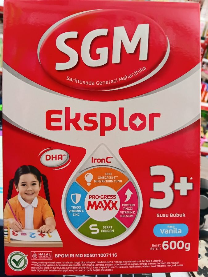 SGM EKSPLOR 3+ VANILA 600GR