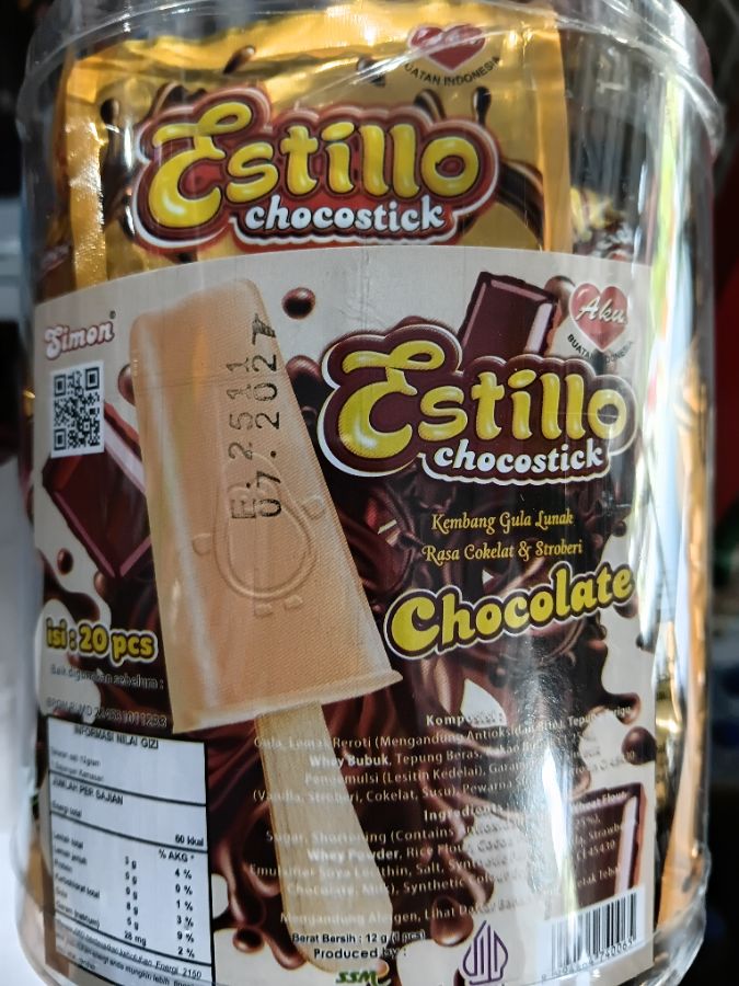 ESTILLO CHOCOSTICK