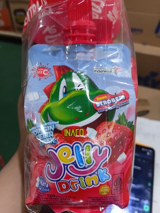 INACO JELLY DRINK STRAW 120GR 10x5