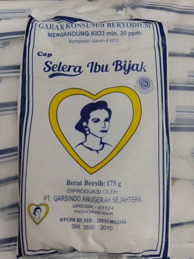 GARAM SELERAH IBU BIJAK 20x175gr