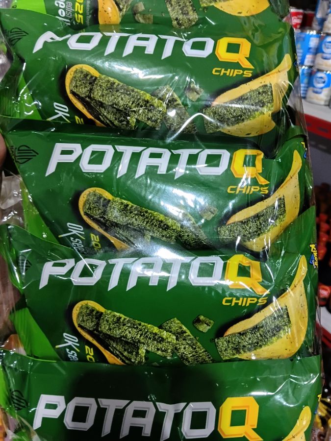 POTATOQ RUMPUT LAUT 22gr 5pack x 10Pcs