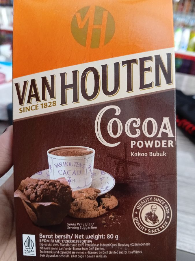 VAN HOUTEN COCOA PWD 80GR