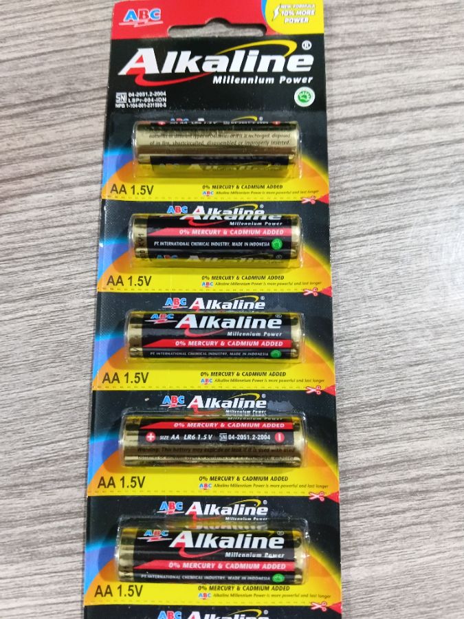 ALKALINE AA ISI 1