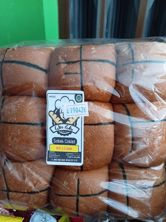 ROTI SOBEK COKLAT