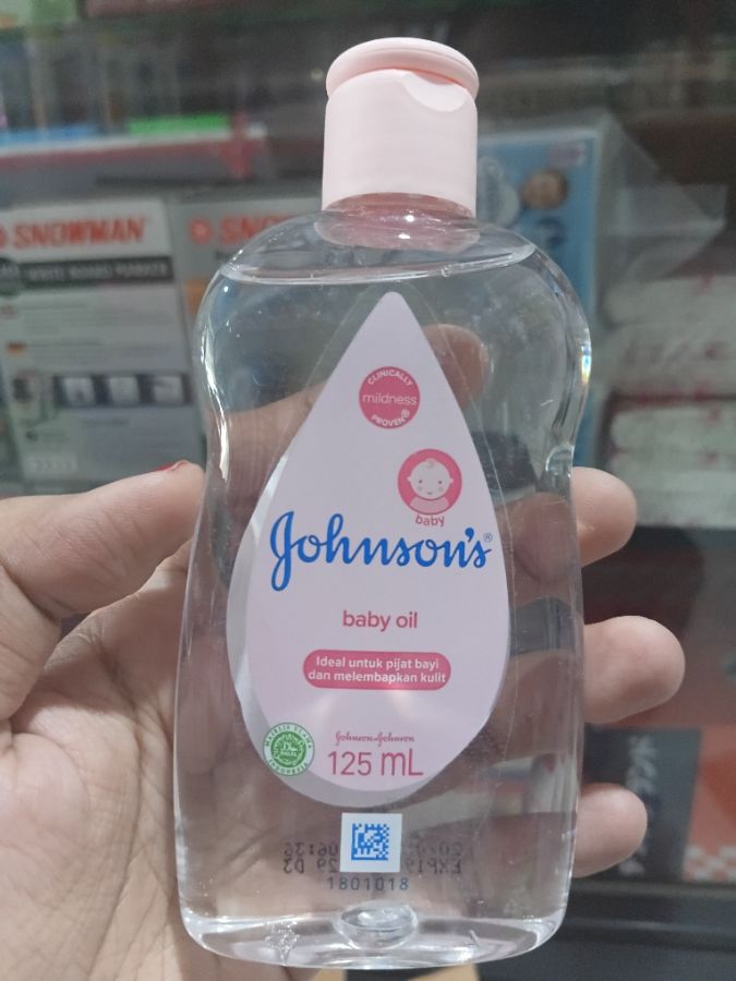 JOHNSONS BABY OIL 125ML