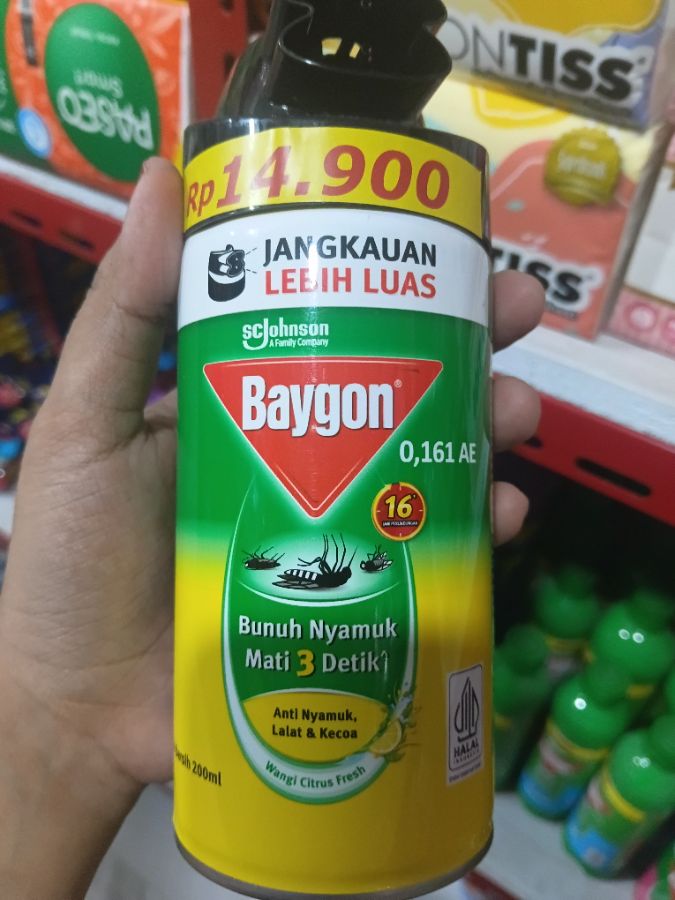 BAYGON CITRUS FRESH 200ML