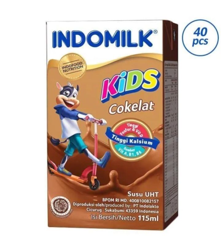 INDOMILK KIDS COKLAT 115GR