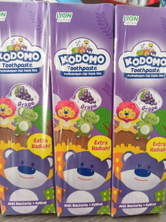 TOOTHPASTE KODOMO GRAPE TUBE 45GR