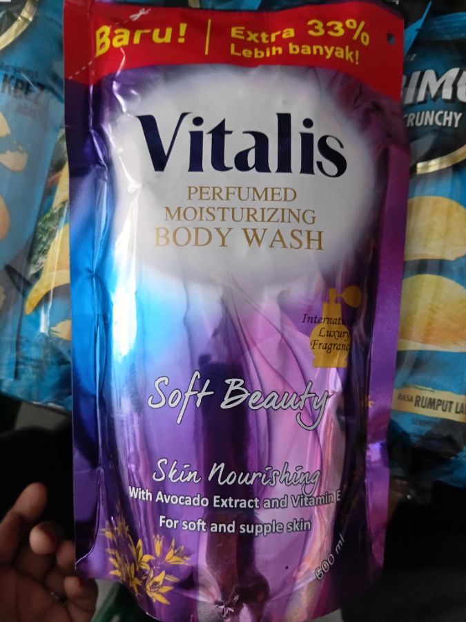 VITALIS BODUY WASH SOFT BEAUTY 600ML