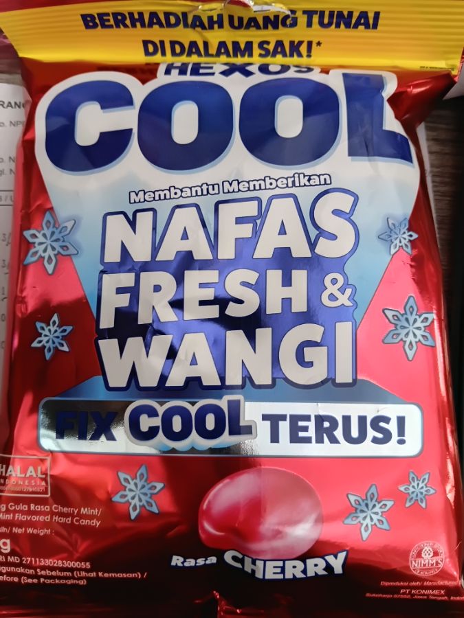 HEXOS COOL CHERRY MINT 100gr