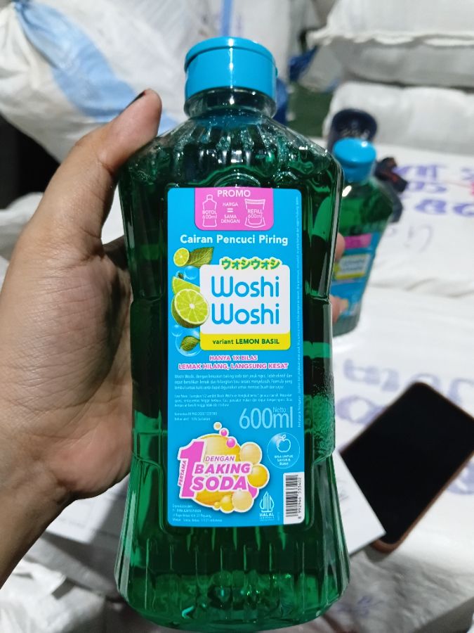 WOSHI WOSHI LEMON BASIL 12x600ml