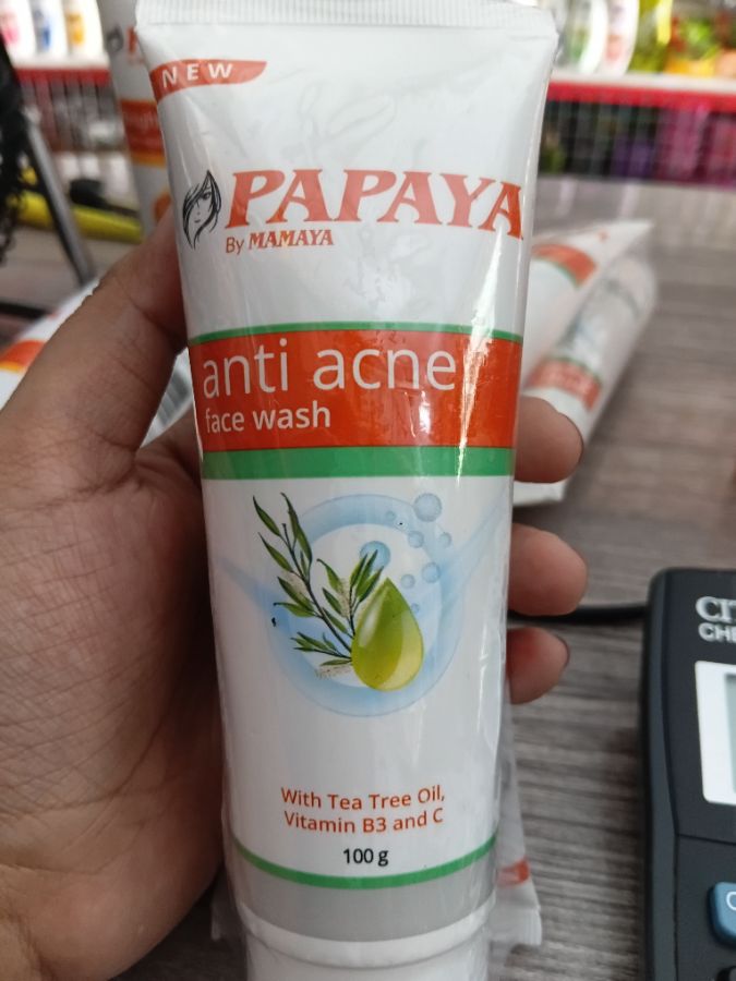 PAPAYA FACE WASH ANTI ACNE 100GR