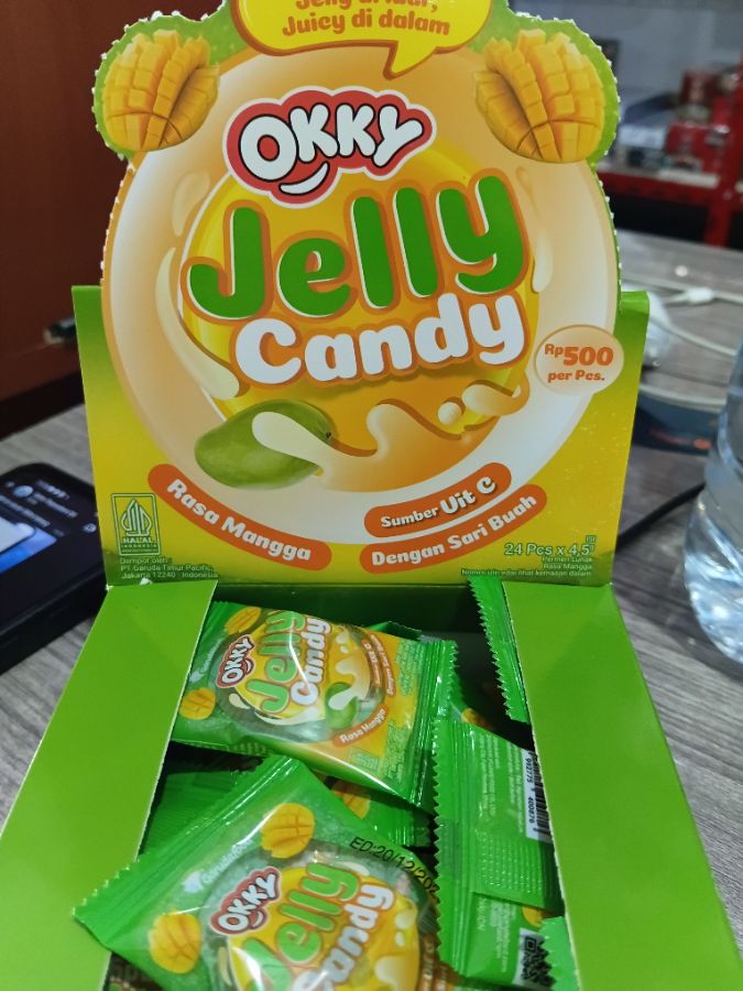 OKKY JELLY CANDY MANGGA 4,5GR