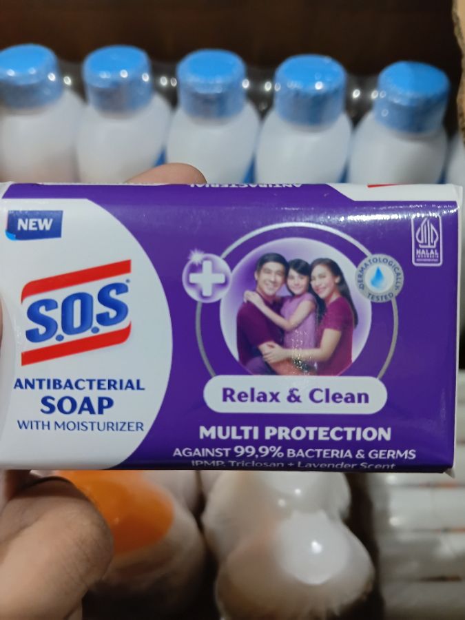 SOS BAR SOAP ANTIBACT 70GR