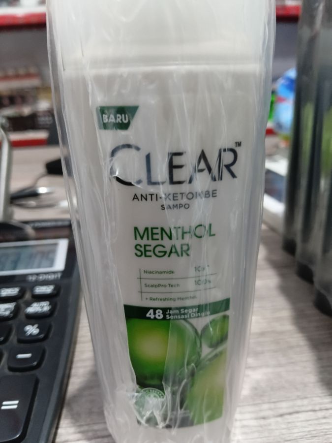 CLEAR SHP MENTOL 36x160ml