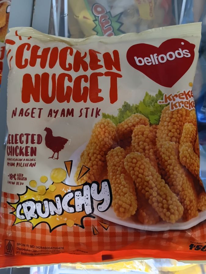BELFOOD CRUNCHY STIK 450GR