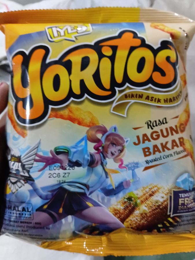 YORITOS JAGUNG BAKAR (20x60gr)
